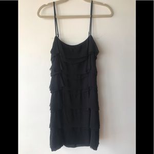 Theory Black Tier Dress